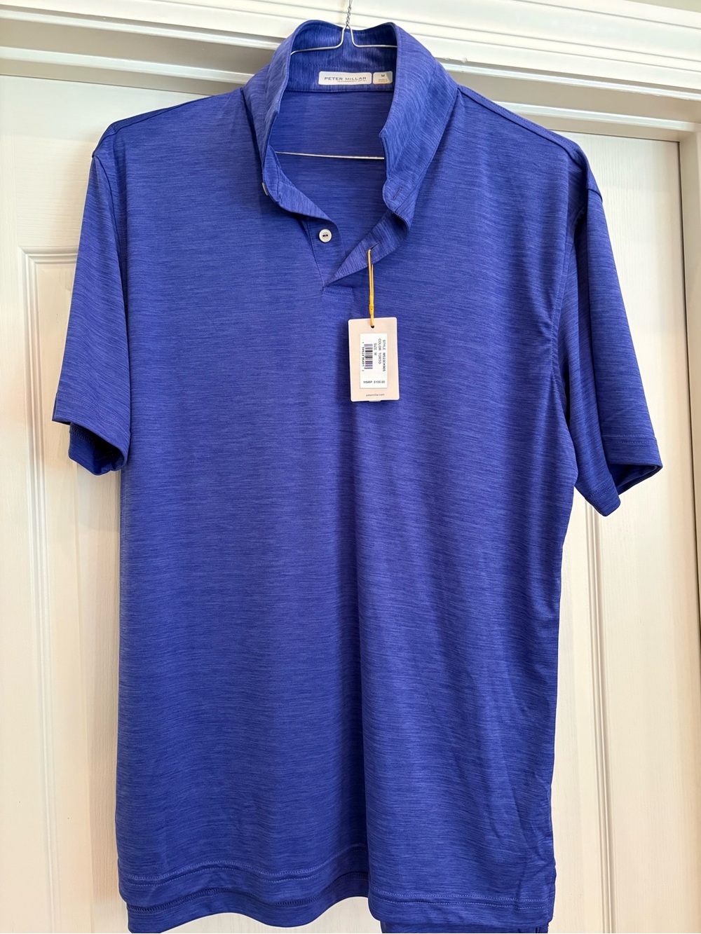 Peter Millar Purple Heather Featherweight Polo